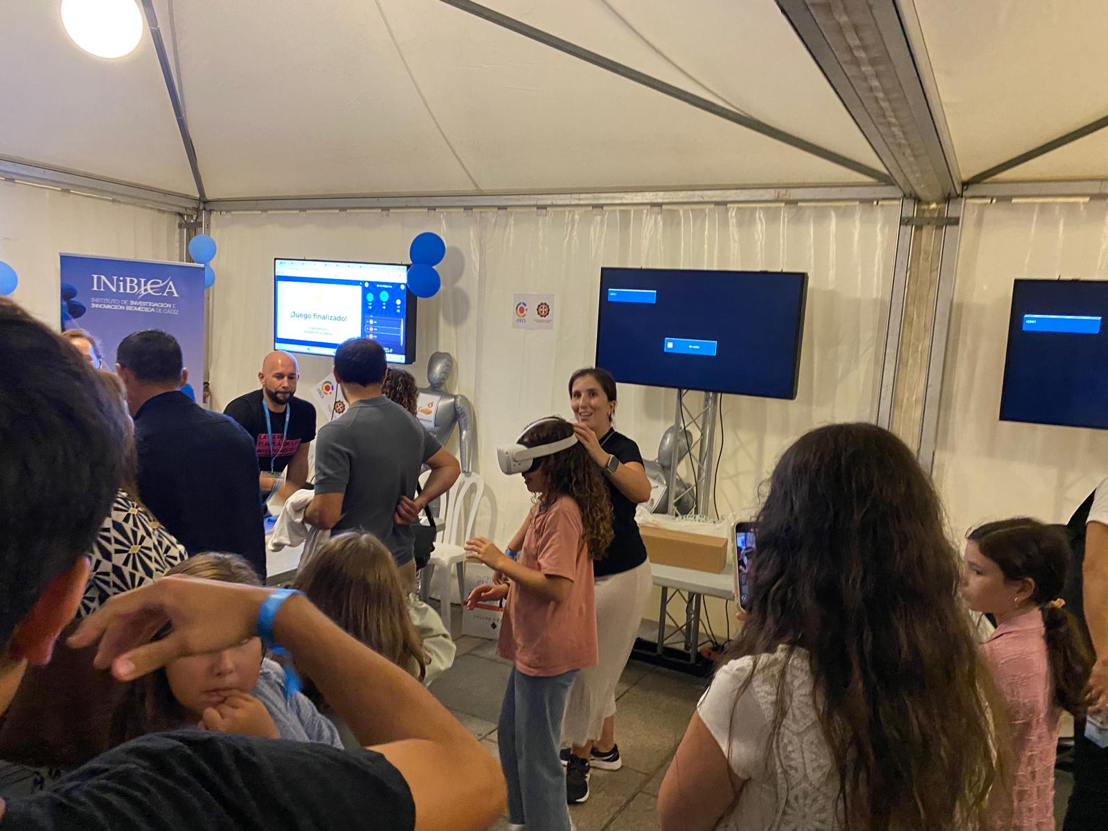 “Noche Europea de los Investigadores” en la Plaza del Rey de San Fernando.